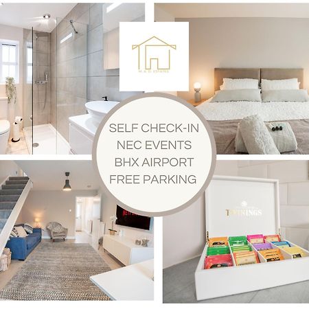 Stunning Abode 5 Min From Nec & Bhx, Pets Allowed Marston Green Extérieur photo